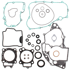 Vertex Complete Gasket Set with Oil Seals, including various gaskets and seals for engine repair, shown in the image.