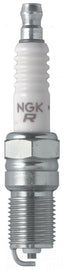 NGK Spark Plug #3623/04 2-BPR6EFS showing the metal shell and ceramic insulator for vehicle ignition systems