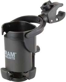 Ram Lg Cup Holder with Claw Mount accessory, featuring sturdy design and secure grip, ideal for vehicle convenience.