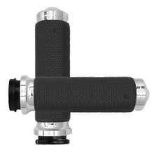 Charger l'image dans la galerie, Fly By Wire Throttle Memory Foam Grip Chrome