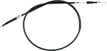 Load image into Gallery viewer, Motion Pro black vinyl clutch cable for motorcycle, showing the flexible cable with black vinyl coating and metal fittings.
