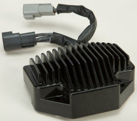 HardDrive black electrical regulator for Dyna models 2006-2007, OEM part 74631-06 820-60118, showing the regulator component.