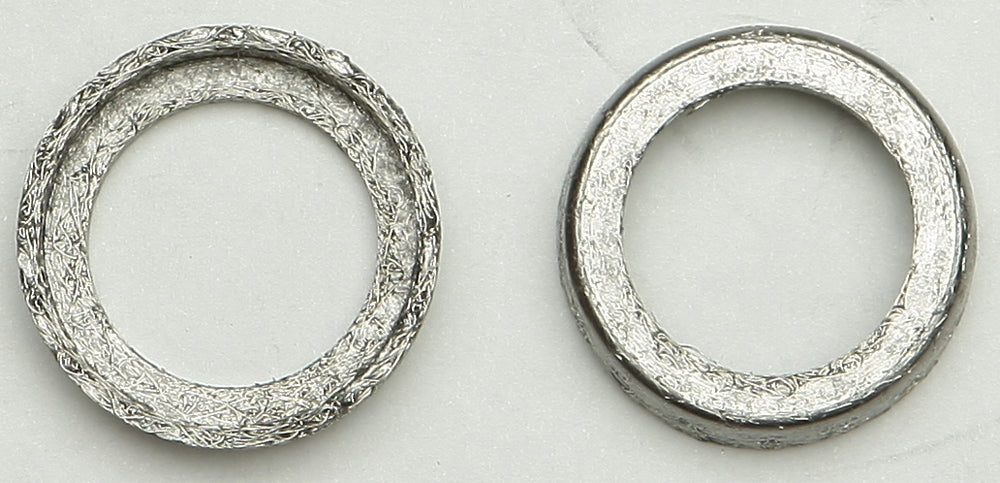 James Gasket exhaust interconnect gaskets, 2-pack, designed for sealing exhaust components in automotive applications.
