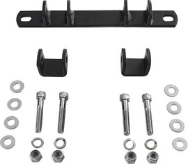 HardDrive Solo Seat Dual Shock Mount Kit 820-2256 showing black metal mounts and brackets for motorcycle shock absorption.