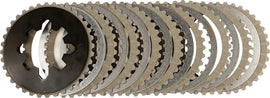 Energy One E1 clutch kit with 5-speed friction plates and springs, showing clutch plates and spring components.