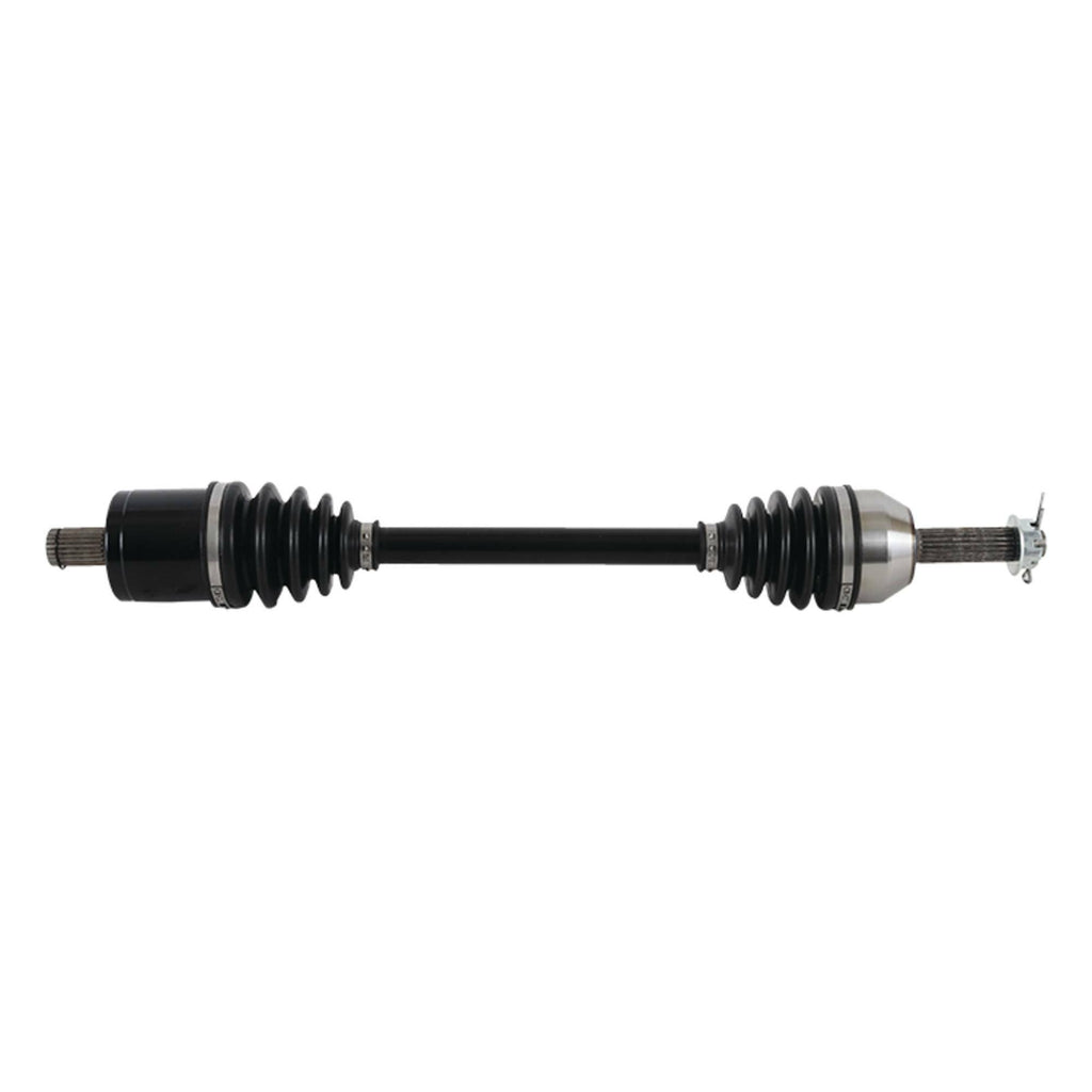 All Balls Drive Axle 536-0058 showing the metal shaft and drive components in a close-up view.