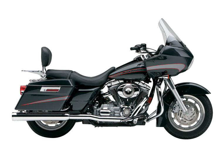 Cobra True Dual Headpipes exhaust system in black for Harley FLH/FLT 1995-2006, featuring dual pipes and chrome finish.