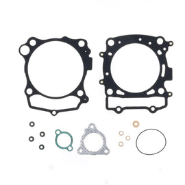 Athena Top End Gasket Kit for Yamaha 69-0690, includes gaskets and seals for engine repair, laid out on a white background.