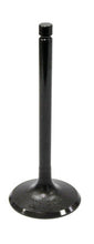 Load image into Gallery viewer, Bronco engine exhaust valve 183-09031E shown in close-up, with metallic components and detailed machining visible.