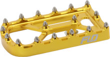 Load image into Gallery viewer, Flo Motorsports Universal Touring Tip Gold foot controls for motorcycles, with sleek gold finish and ergonomic design.