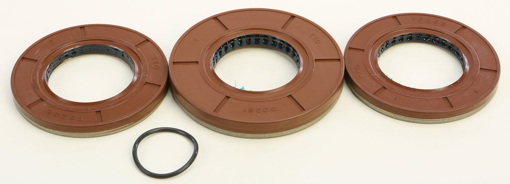 All Balls Differential Seal Kit 22-520805 for drive systems, showing seals and components in a close-up view.