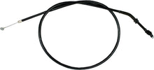Load image into Gallery viewer, Motion Pro black vinyl clutch cable for motorcycles, showing the coiled cable with protective black vinyl coating.