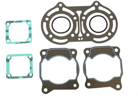 Athena Top End Gasket Kit for Yamaha 69-0976, includes gaskets and seals for engine top end repair, in packaging with gasket components visible.