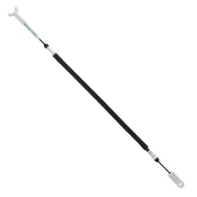 Load image into Gallery viewer, All Balls rear brake cable 24-54024 for motorcycle, showing the black cable with metal fittings and protective casing.
