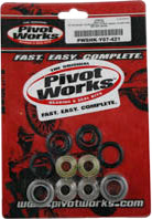 Pivot Works Shock Bearing Kit 52-0777 for Yamaha YZ250 motorcycle, showing the set of bearings and components for shock assembly.