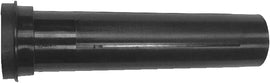 HardDrive Throttle Sleeve Tbw Black grip, motorcycle throttle grip with textured surface for enhanced control and comfort.