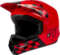 Kinetic Lite Rival Helmet Gloss Red/Black Xs