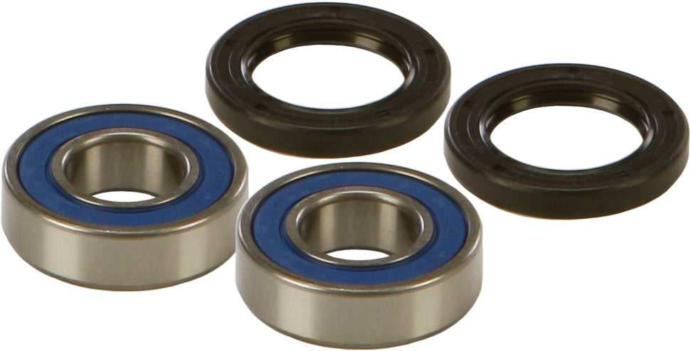 All Balls drive wheel bearing and seal kit 22-51112 showing bearings, seals, and components for motorcycle or vehicle wheel repair.