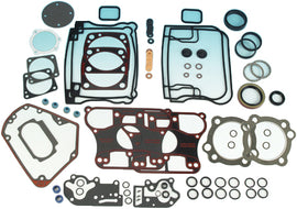 James Gasket motor gasket kit with metal base gaskets, includes various seals for engine repair, part number 17041-92-A.