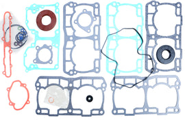 SP1 full gasket set for S-D 123-15014, includes multiple gaskets and seals arranged neatly for engine repair.