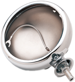 Cobra Bullet Spotlight Assembly 4.5-inch chrome finish with 25-watt illumination, designed for vehicle lighting.