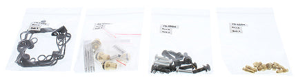 All Balls Bike Carburetor Rebuild Kit 226-1731 for intake, carburetor, and fuel system, showing various replacement parts and seals.