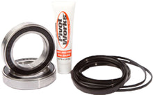 Load image into Gallery viewer, Pivot Works rear wheel drive bearing kit 52-05100 shown with bearings and components in packaging.
