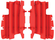 Load image into Gallery viewer, Red Polisport Plastics radiator louver for motorcycle, featuring a sleek design with the product code 64-56541.