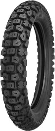 Shinko 244 Series front or rear motorcycle tire 3.50-18 bias ply with 62P load rating, shown with tread pattern and sidewall details.