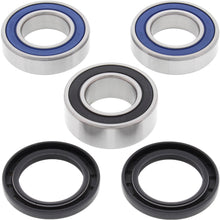 Load image into Gallery viewer, All Balls drive wheel bearing kit 22-51556 showing multiple bearings and components for vehicle wheel assembly.