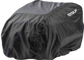 Fly Racing tail bag rain cover accessory, waterproof protective cover for motorcycle tail bags, durable and weather-resistant.