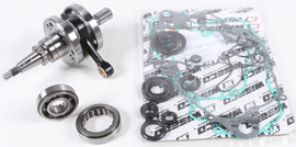 Wiseco Engine Bottom End Kit Hon WPC149 showing engine components and assembly details on a clean work surface.
