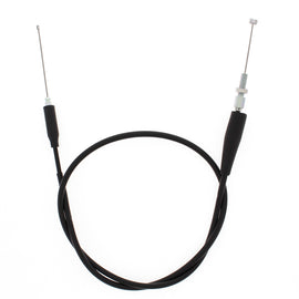All Balls throttle cable 24-51039 for motorcycle control lines, featuring metal connectors and durable black cable.