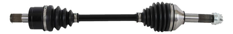 All Balls heavy-duty rear drive axle with six ball bearings, designed for durable motorcycle or vehicle performance.