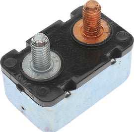 SMP 30amp circuit breaker for electrical systems, with black and silver switch and mounting terminals visible in the image.