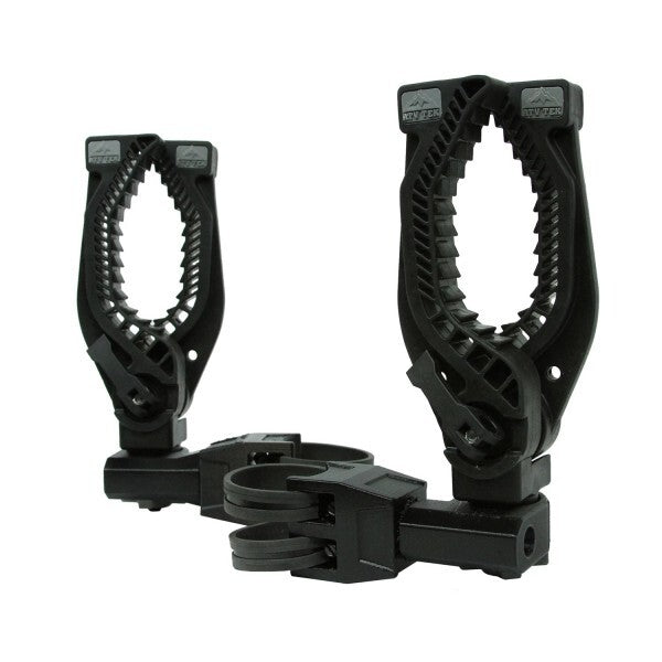 ATV-TEK Elite Series UTV Cam Lock Rack with secure straps and metal frame for ATV and UTV storage.