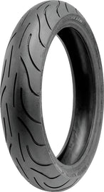 Michelin Pilot Power 2CT front motorcycle tire 110/70ZR17 radial tire with tread pattern and sidewall branding.