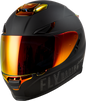 Sentinel Recon Helmet Matte Black/Fire Chrome Lg