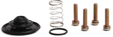 Load image into Gallery viewer, All Balls Petcock Diaphragm Kit for fuel system, showing detailed rubber diaphragm and components for carburetor repair.