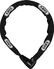 Abus 9808K Xplus security chain lock, 170cm length, heavy-duty steel with protective cover for bike or outdoor security.