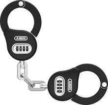 Load image into Gallery viewer, Abus Chainclaw 10 cuff lock security device with combination lock, sturdy metal construction for bike or equipment security