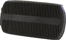 HardDrive rubber brake pedal pad for FLT 84-up and FLST 87-17, foot control replacement part, shown on motorcycle foot controls