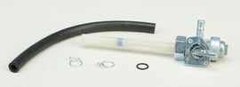 All Balls Fuel Valve FS101-0010 for intake and carburetor fuel system, shown in the image with metal and rubber components.