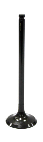 Bronco engine exhaust valve 183-09033E showing metallic components and valve seat in close-up view