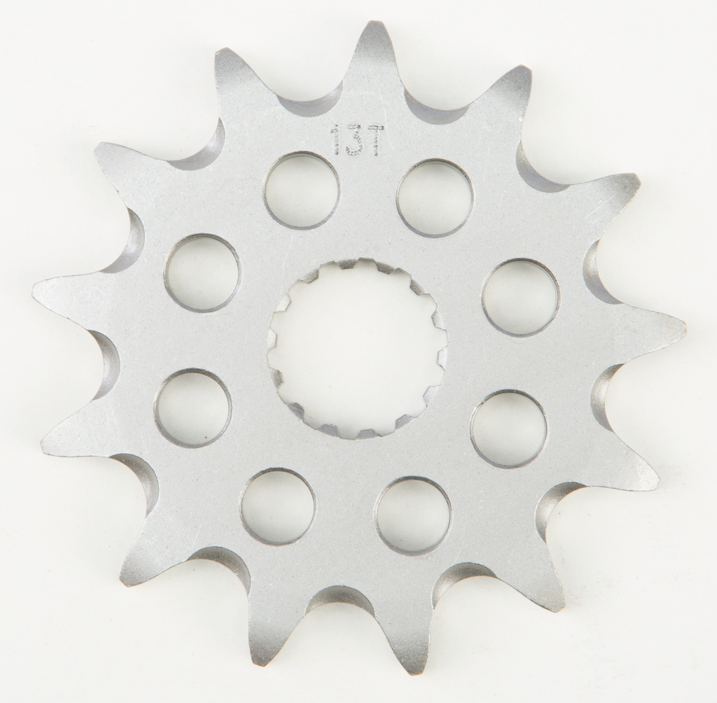 Fire Power steel 13-tooth front CS sprocket for 520 gas and Yamaha off-road motorcycles, durable off-road motorcycle sprocket