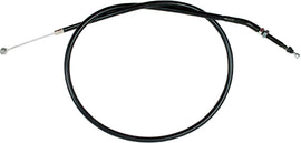 Motion Pro black vinyl clutch cable 70-2319 for motorcycle control, showing the cable with protective vinyl coating.