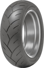 Load image into Gallery viewer, Dunlop D423 rear tire 200/55R16 77H radial tubeless motorcycle tire displayed on the wheel.