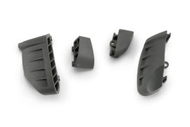 PUIG Rubber End Replacement Frame Slider Pro 2.0 in grey for motorcycle protection, featuring durable rubber end and sleek design.