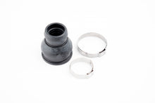 Load image into Gallery viewer, WSM Performance Parts drive shaft boot with clamps, suitable for automotive drive systems, shown with clamps attached on the shaft.