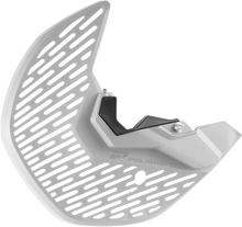 Load image into Gallery viewer, White Polisport Plastics disc and fork bottom protector for Gas, Husqvarna, and KTM motorcycles, part number 64-815852.
